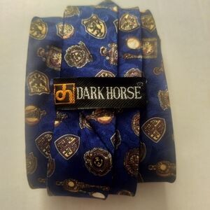 Darkhorse Blue Patterned Men's Tie